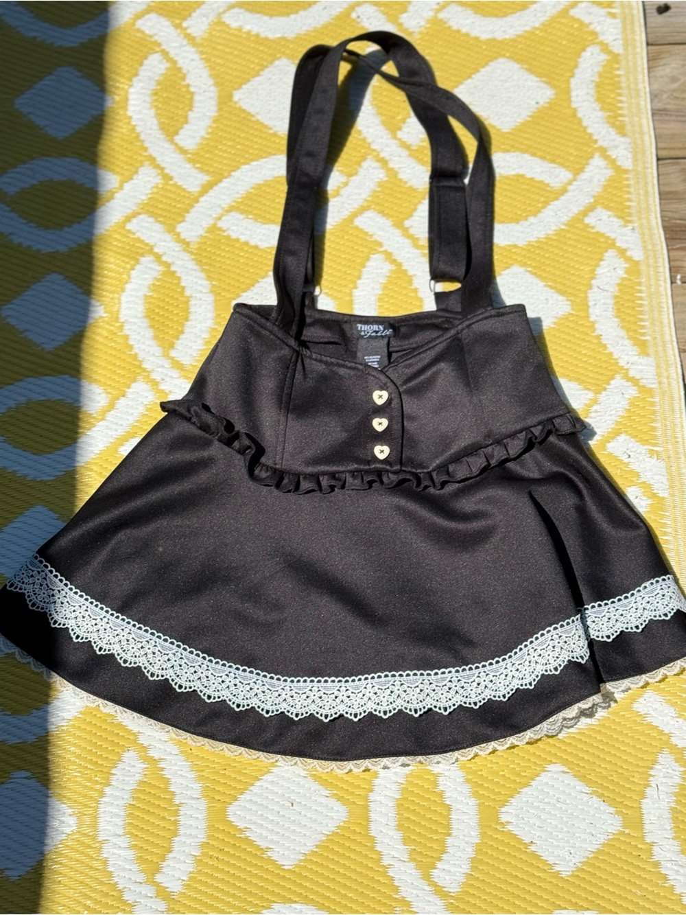 Thorn and Fable black French maid dress costume Halloween  Size s/mWomen's